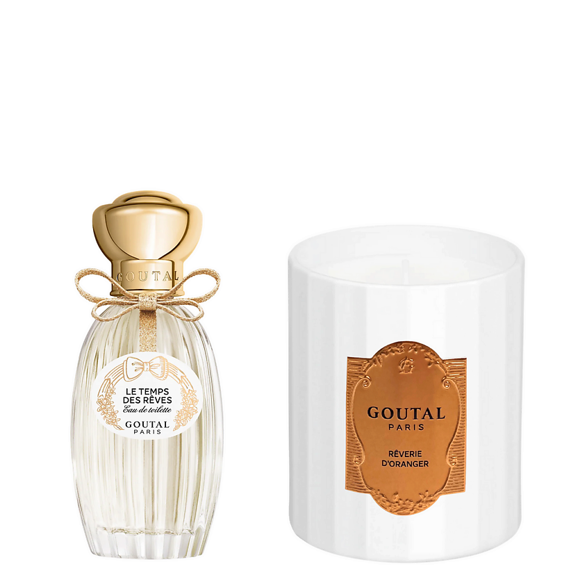 Изображение товара GOUTAL PARIS Goutal Paris Набор Le Temps des Reves Holiday: Туалетная вода + Свеча, 50 мл + 185 г Изображение товара GOUTAL PARIS Goutal Paris Набор Le Temps des Reves Holiday: Туалетная вода + Свеча, 50 мл + 185 г