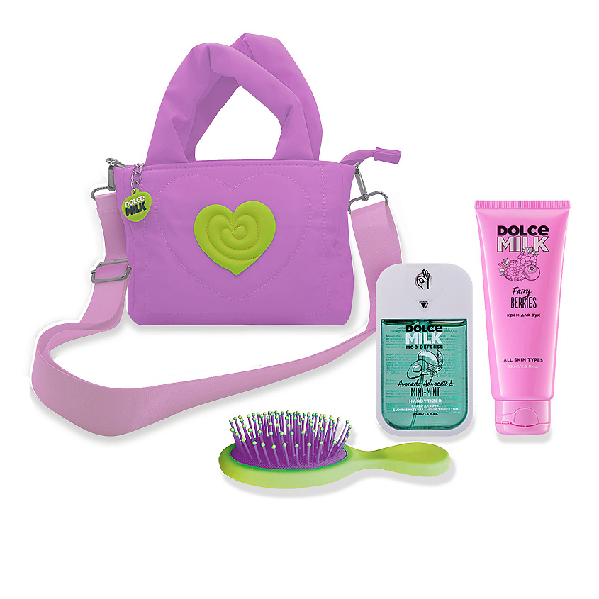 Изображение товара Набор для ухода DOLCE MILK многофункциональный с сумкой и расческой