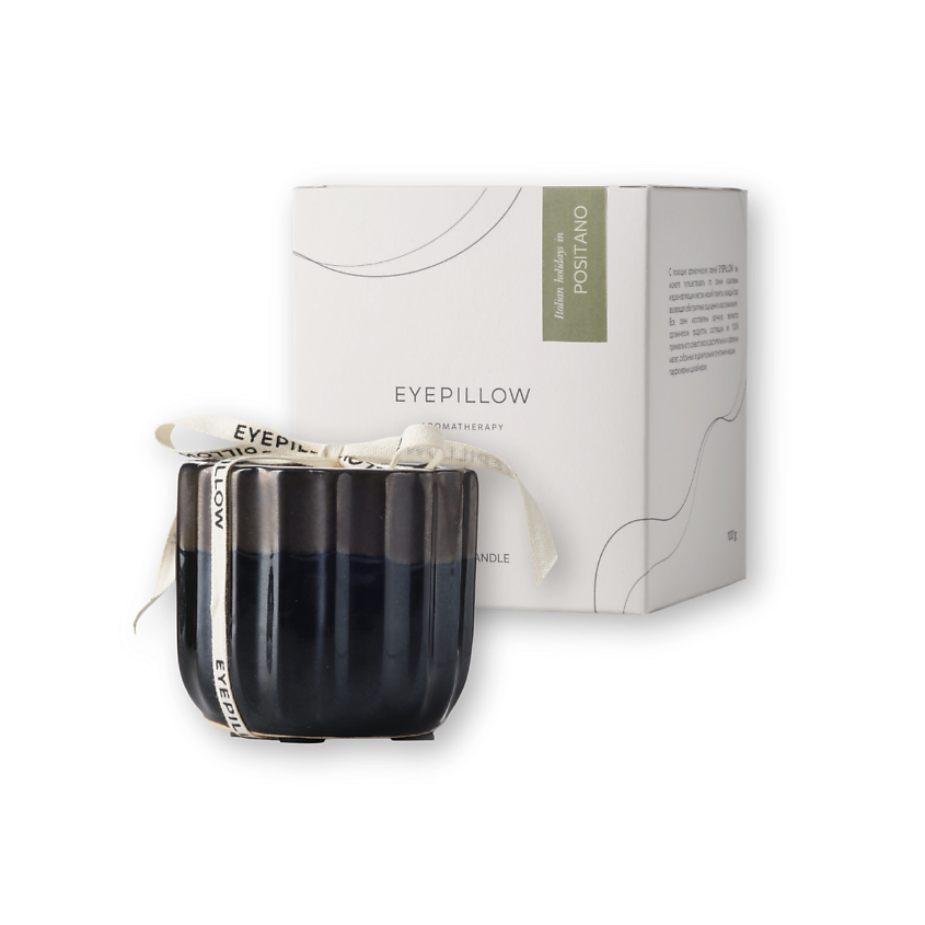 Изображение товара Ароматическая свеча Holidays in Positano от Eyepillow натуральный кокосовый воск