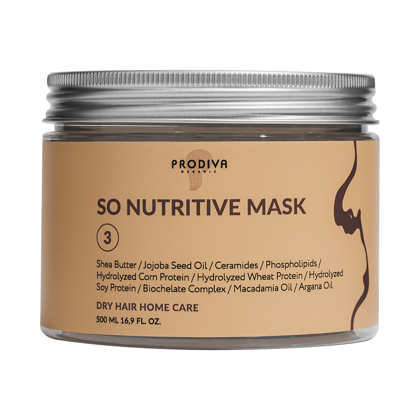 Изображение товара Маска для волос PRODIVA So Nutritive Mask Интенсивное питание и восстановление волос