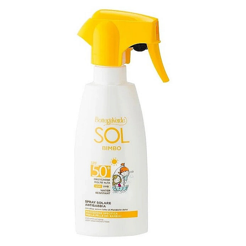 Изображение товара BOTTEGA VERDE Солнцезащитный спрей для детей Sol Kids Sun Spray SPF50+, 250 мл