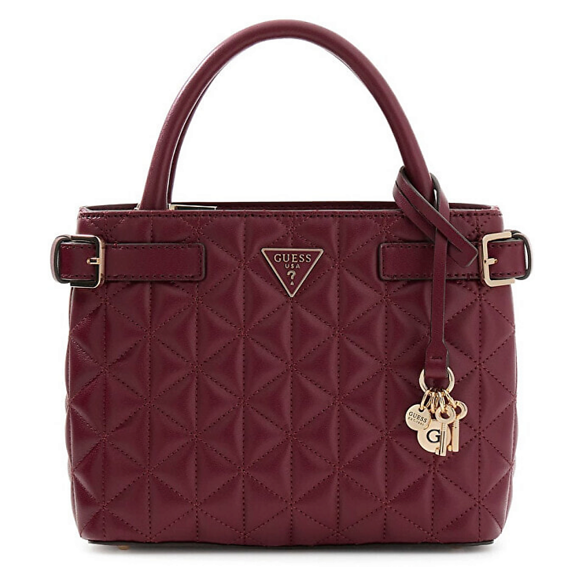 Изображение товара Сумка GUESS Paisleigh Quilted Mini Handbag Бордовый Изображение товара Сумка GUESS Paisleigh Quilted Mini Handbag Бордовый