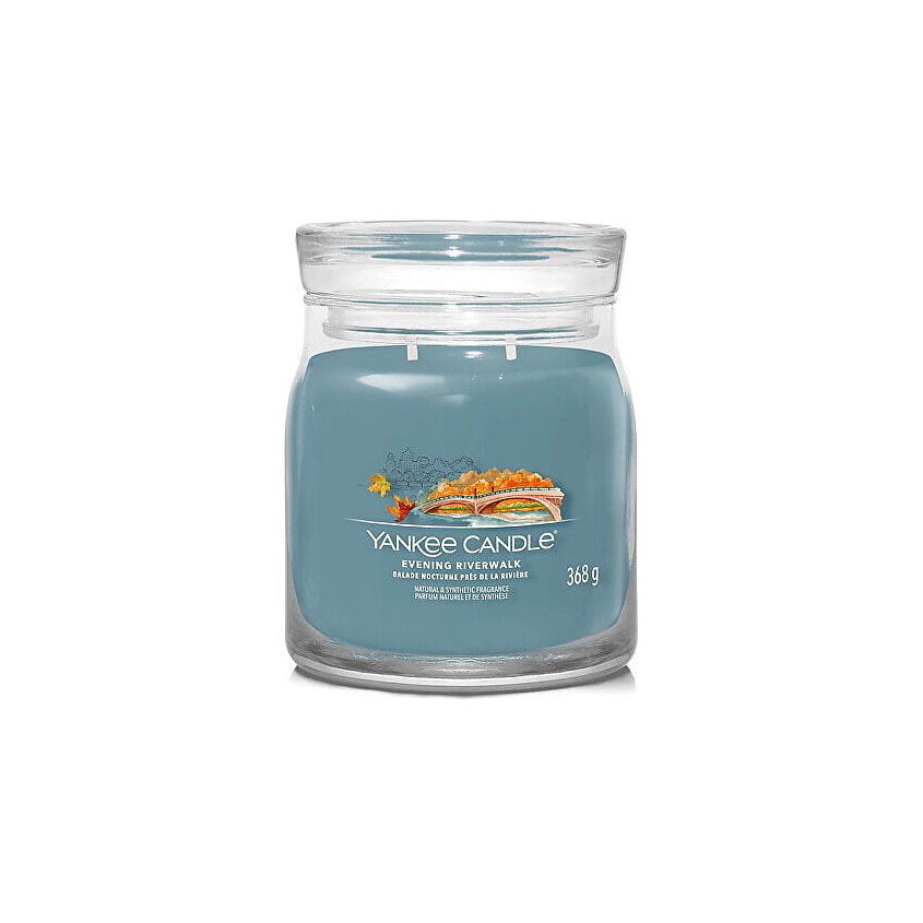 Изображение товара Ароматическая свеча Yankee Candle Evening Riverwalk 368 г для уютной атмосферы