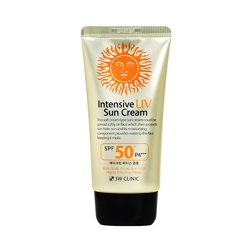 Изображение товара 3W CLINIC Интенсивный солнцезащитный крем для лица, INTENSIVE UV SUNBLOCK CREAM, 1 шт.