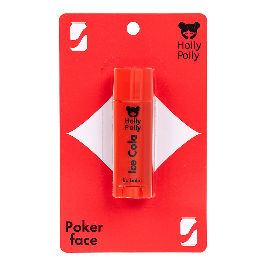 Изображение товара Бальзам для губ HOLLY POLLY Poker Face Ice Cola 4,8г увлажнение и питание Изображение товара Бальзам для губ HOLLY POLLY Poker Face Ice Cola 4,8г увлажнение и питание