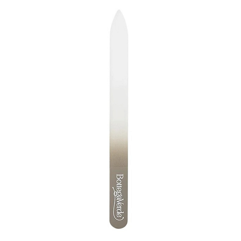 Изображение товара Пилка для ногтей Bottega Verde Glass Nail File Стеклянная ультралегкая, бежевый