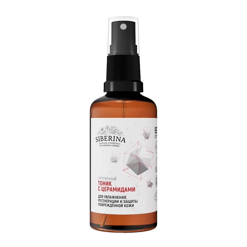 Изображение товара Тоник для лица с церамидами SIBERINA 50 мл - увлажнение и защита кожи