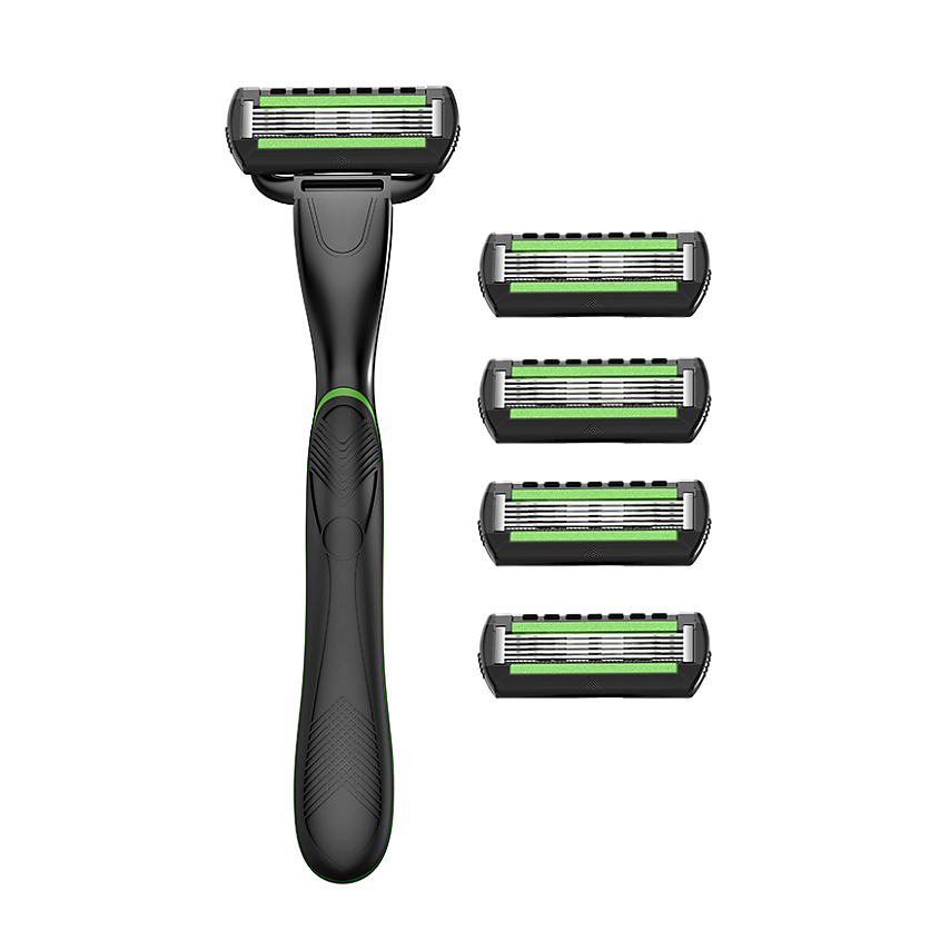 Изображение товара Мужской станок для бритья INFINITY с 5 лезвиями и кейсом
