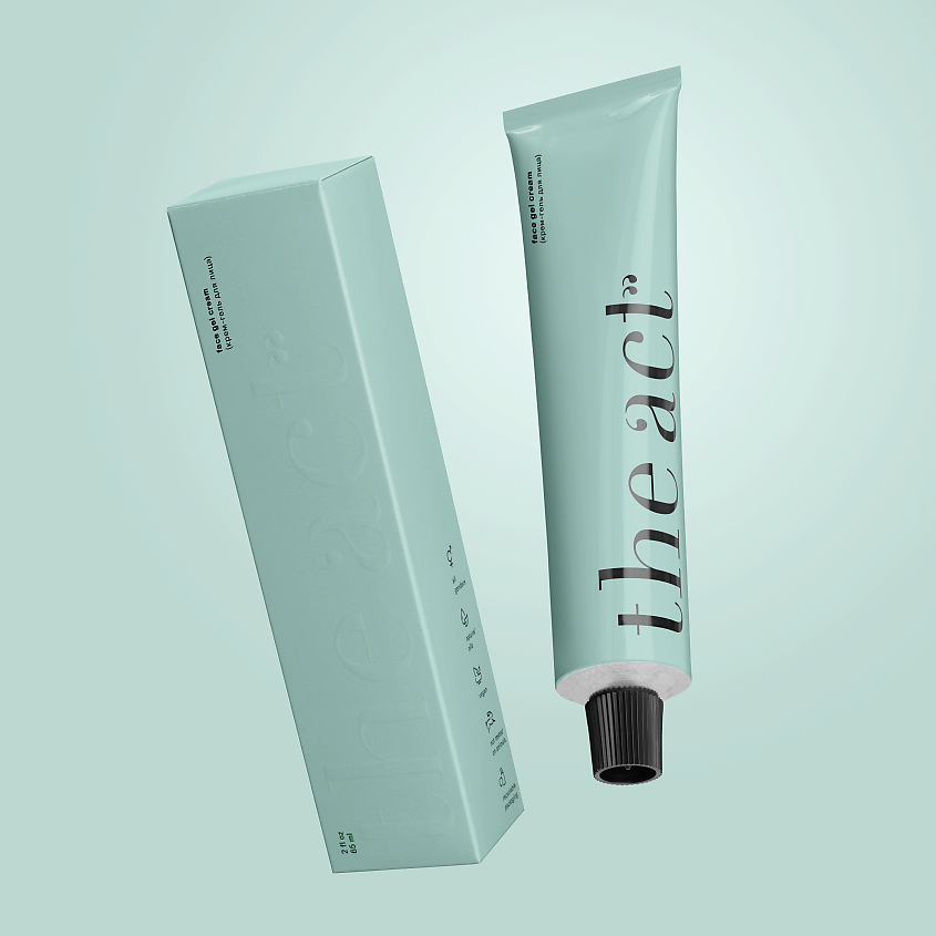 Изображение товара Увлажняющий крем-гель для лица THE ACT 65 мл с гиалуроновой кислотой и натуральными экстрактами