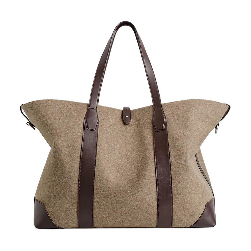 Изображение товара COS Сумка Wool Handbag Large, Бежевый