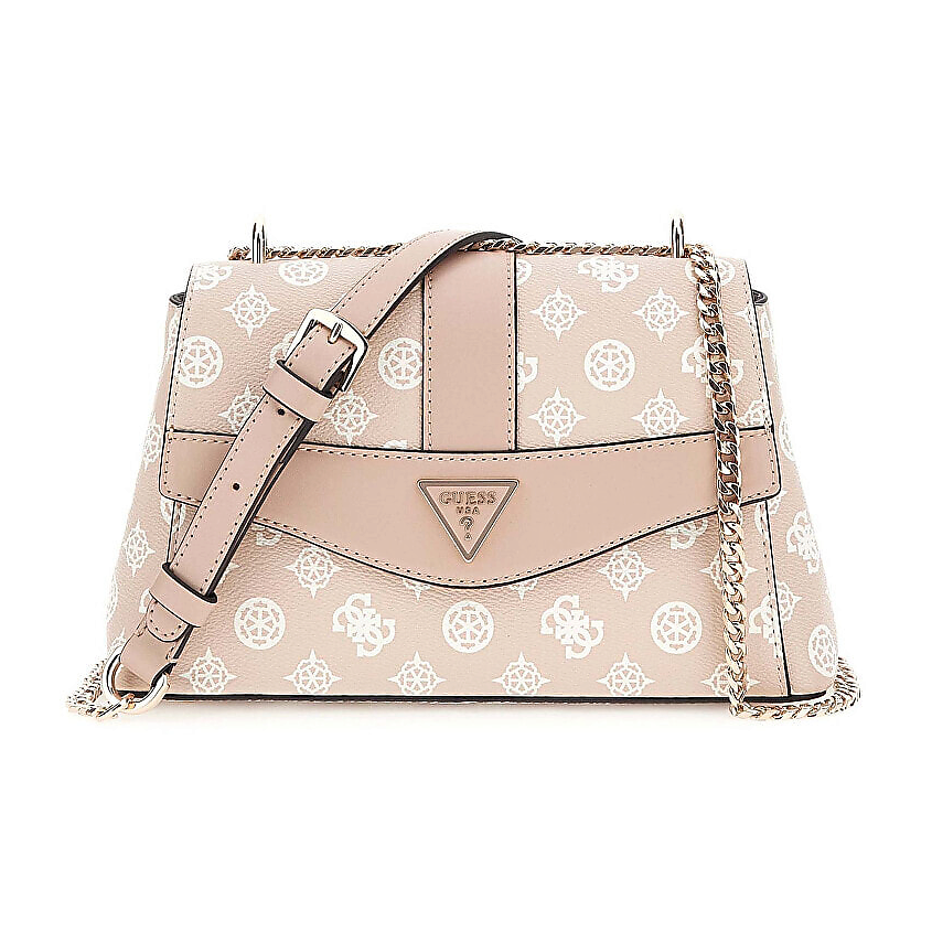 Изображение товара Сумка GUESS Dorys Convertible Xbody Flap Bag - базовый бежевый