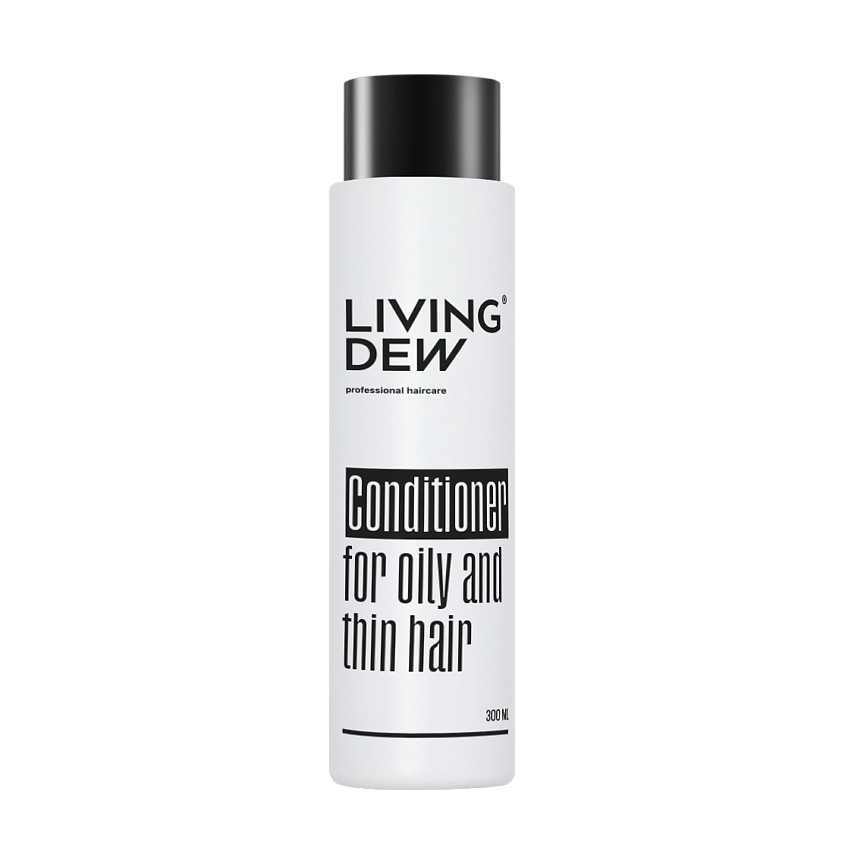 Изображение товара LIVING DEW Бальзам для жирных и тонких волос 300 мл профессиональное средство