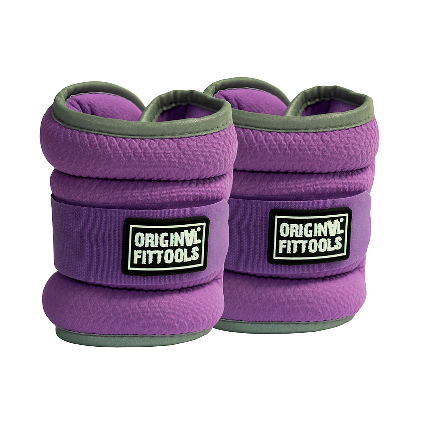 Изображение товара ORIGINAL FITTOOLS Комплект утяжелителей, цвет: Фиолетовый
