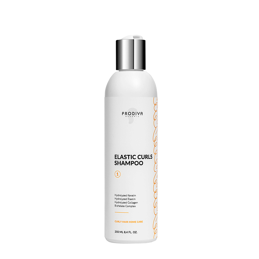 Изображение товара PRODIVA Шампунь для кудрявых и вьющихся волос ELASTIC CURLS, 250 мл