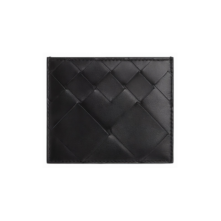 Изображение товара BOTTEGA VENETA Картхолдер унисекс Intrecciato Credit Card Case, Цвет-черный