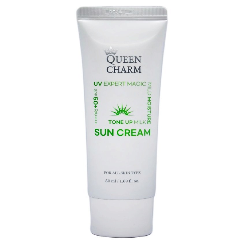Изображение товара QUEEN CHARM Легкий увлажняющий солнцезащитный крем SPF50+PA++++ 50 мл