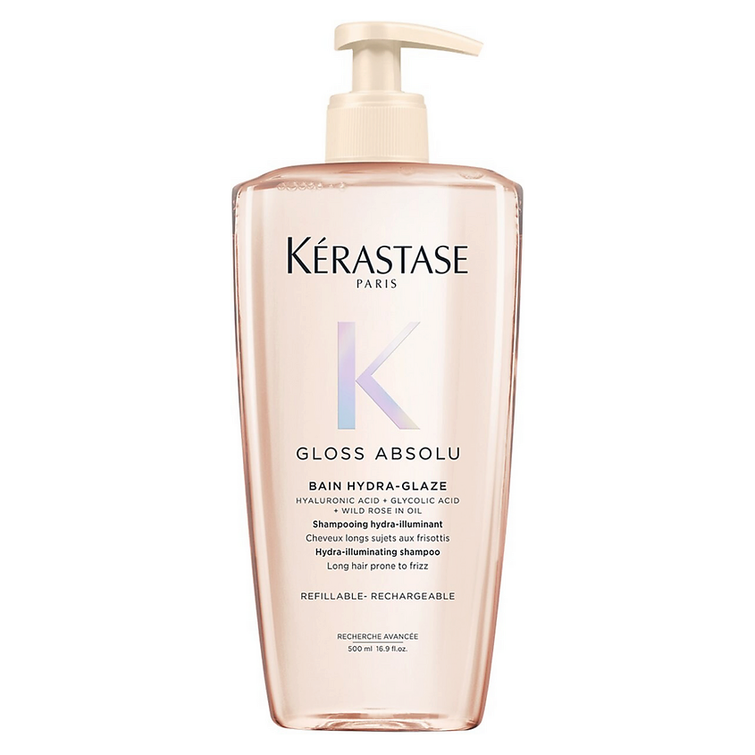 Изображение товара KERASTASE Gloss Absolu Bain Hydra-Glaze Увлажняющий шампунь для сияния волос 500 мл