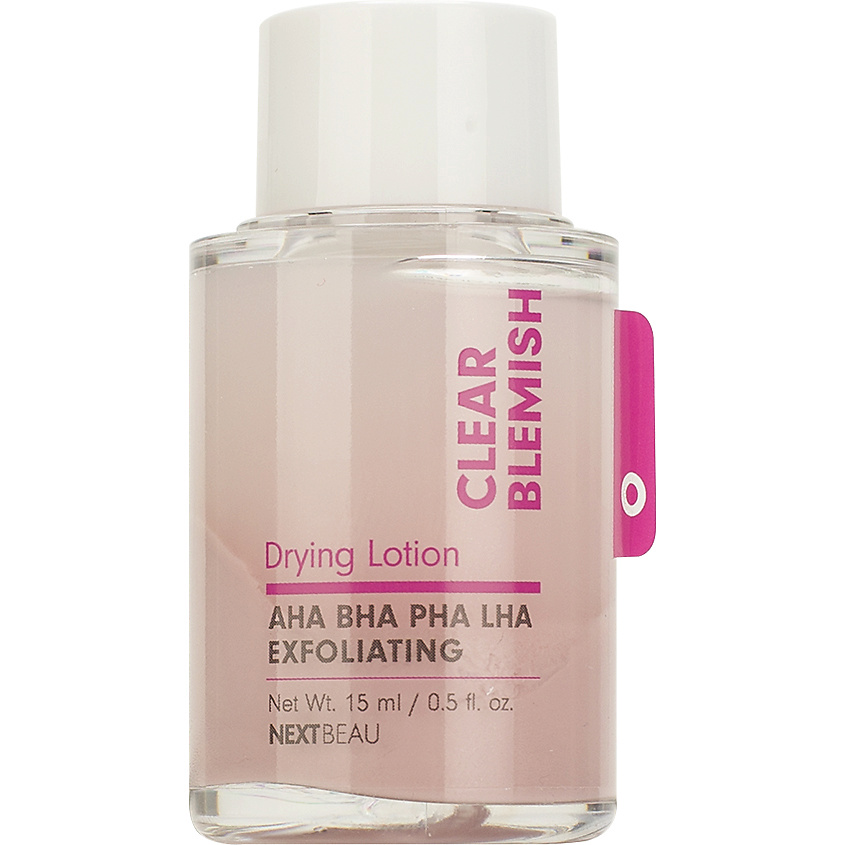 Изображение товара NEXTBEAU Быстродействующий лосьон от прыщей Clean Blemish 15 мл точечное нанесение для чувствительн