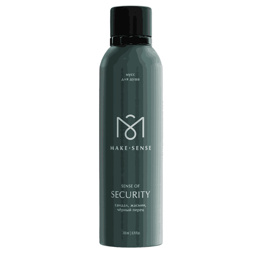 Изображение товара Парфюмированный мусс для душа MAKE SENSE sense of security 200 мл сандал жасмин перец