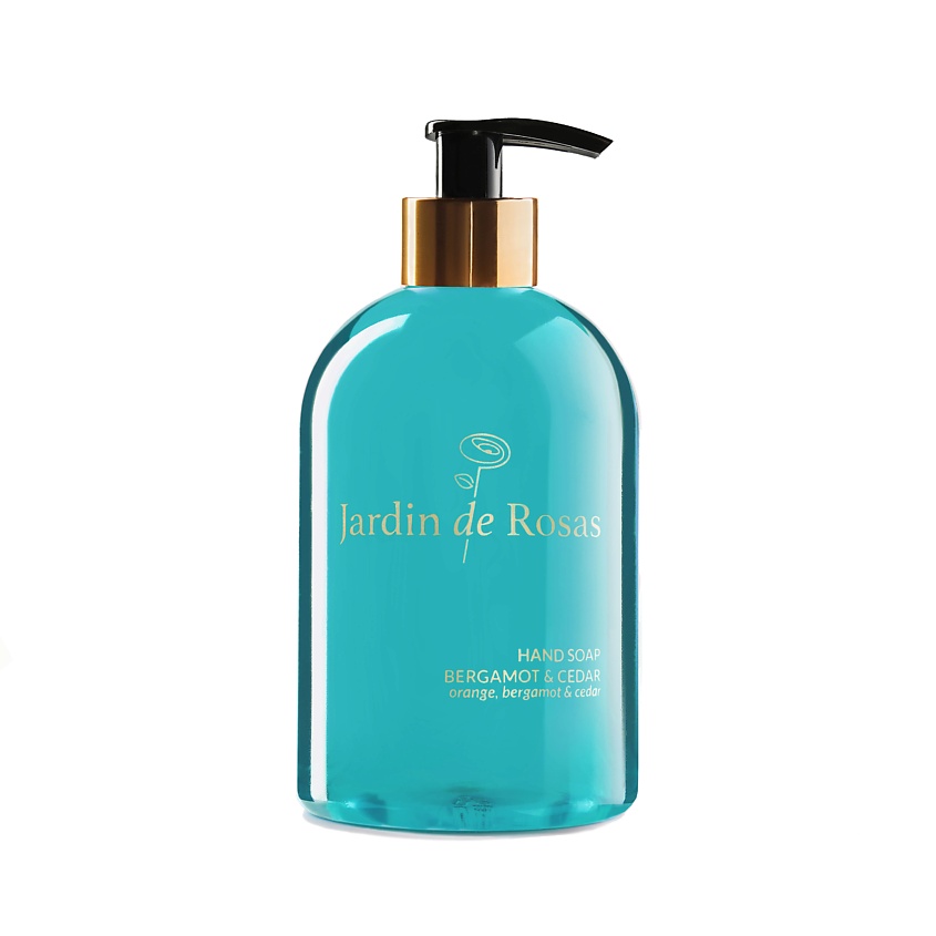 Изображение товара JARDIN DE ROSAS Мыло для рук «Увлажняющее» Bergamot & Cedar, 500 мл