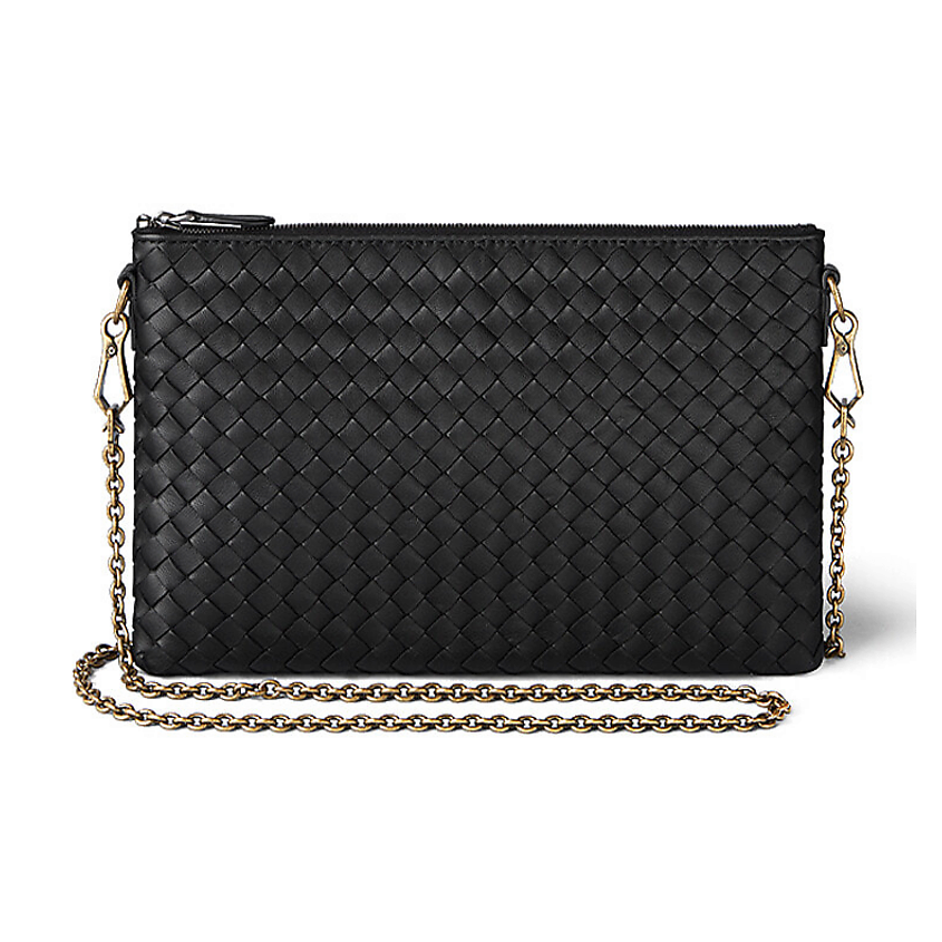 Изображение товара BOTTEGA VENETA Сумка кроссбоди женская Brass Portable Crossbody Bag, Цвет-черный Изображение товара BOTTEGA VENETA Сумка кроссбоди женская Brass Portable Crossbody Bag, Цвет-черный
