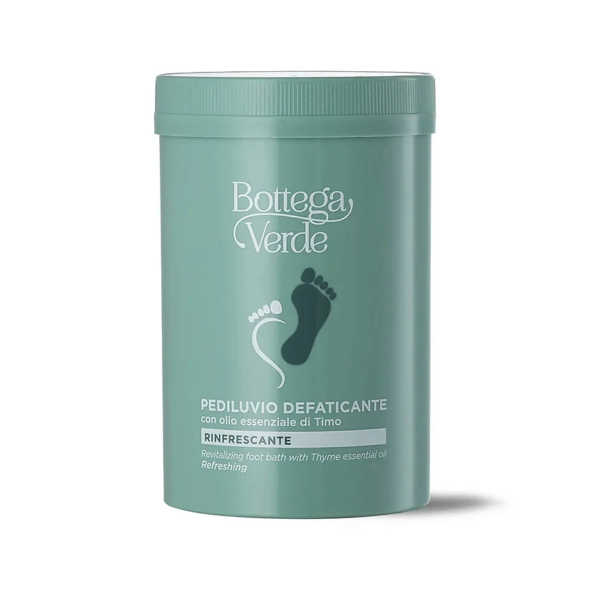 Изображение товара Ванночка для ног BOTTEGA VERDE Revitalizing Foot Bath Освежающая с тимьяном