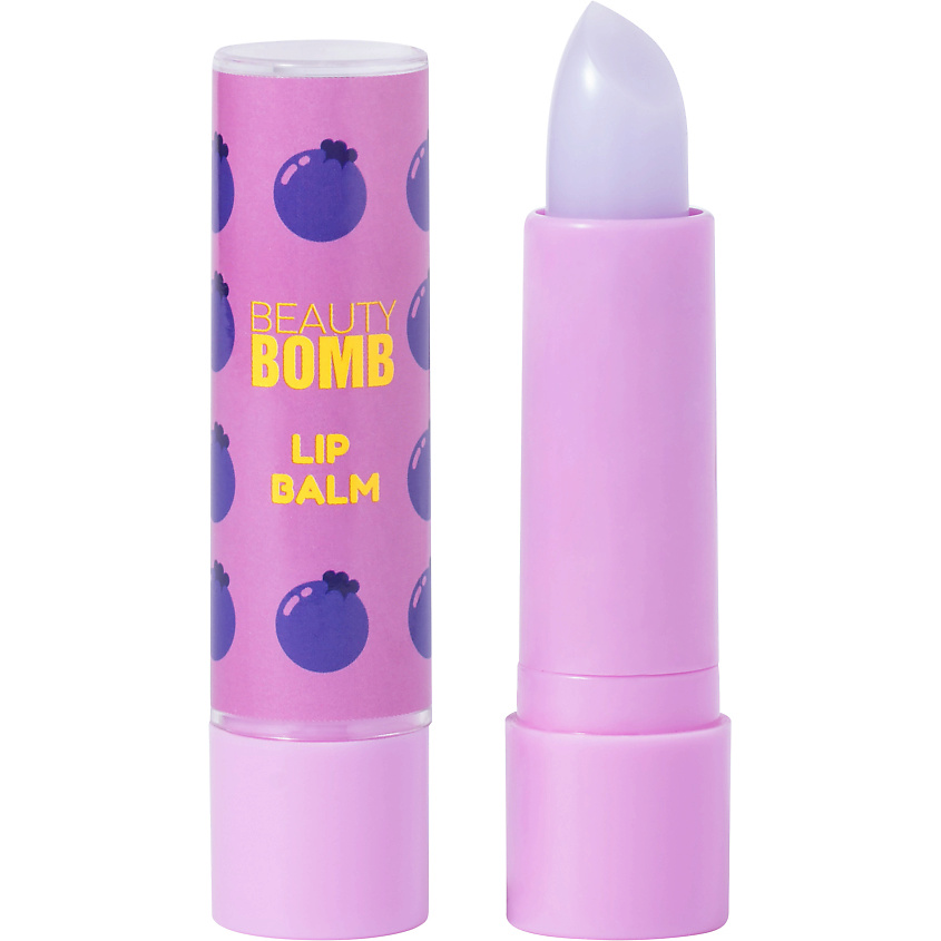 Изображение товара BEAUTY BOMB Бальзам для губ Lip Balm, № 02 BLUEBERRY, 3,5 г