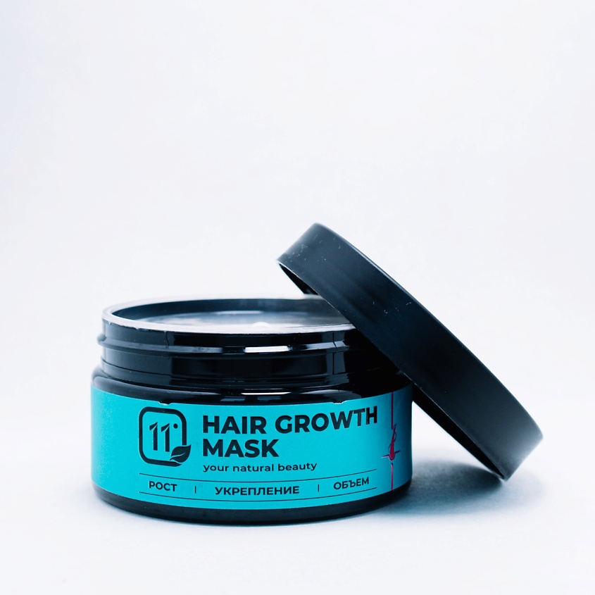 Изображение товара 11I PROFESSIONAL Маска для роста волос с кератином и перцем, 200 мл