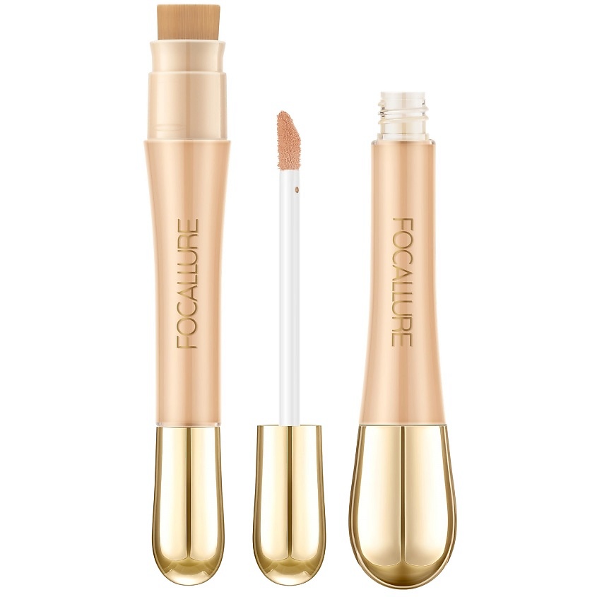 Изображение товара Консилер с кистью FOCALLURE Soft Matte Complete № 03 Персиковый 8 г