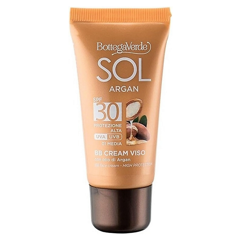 Изображение товара Солнцезащитный крем BOTTEGA VERDE Sol Argan BB Cream SPF30