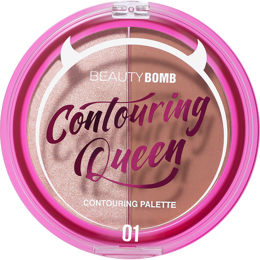 Изображение товара Палетка для контуринга BEAUTY BOMB Countouring Queen № 01 8 г