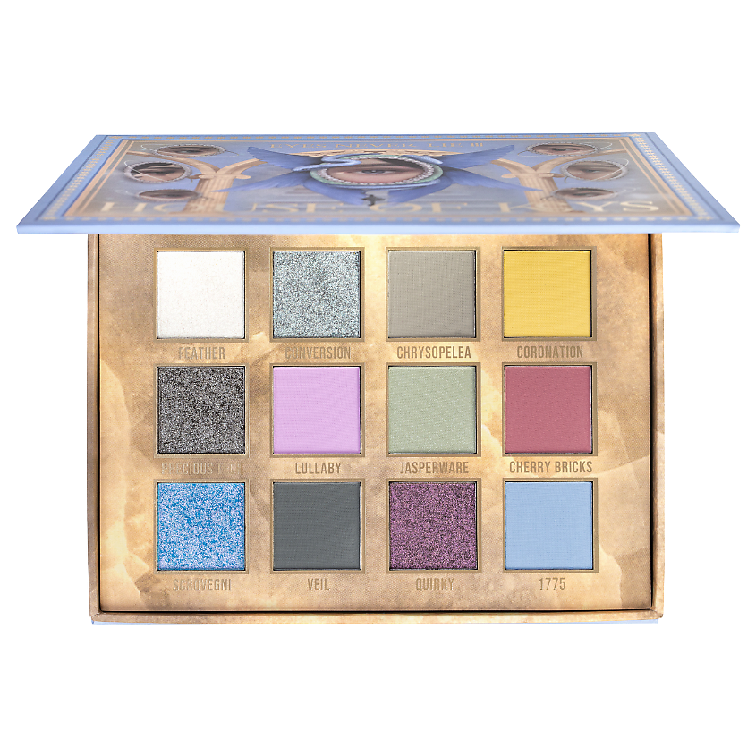 Изображение товара HOUSE OF KEYS Палетка теней EYES NEVER LIE часть III, 12 оттенков