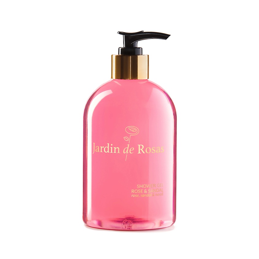 Изображение товара JARDIN DE ROSAS Гель для душа «Увлажняющий» Rose & Sandal, 500 мл