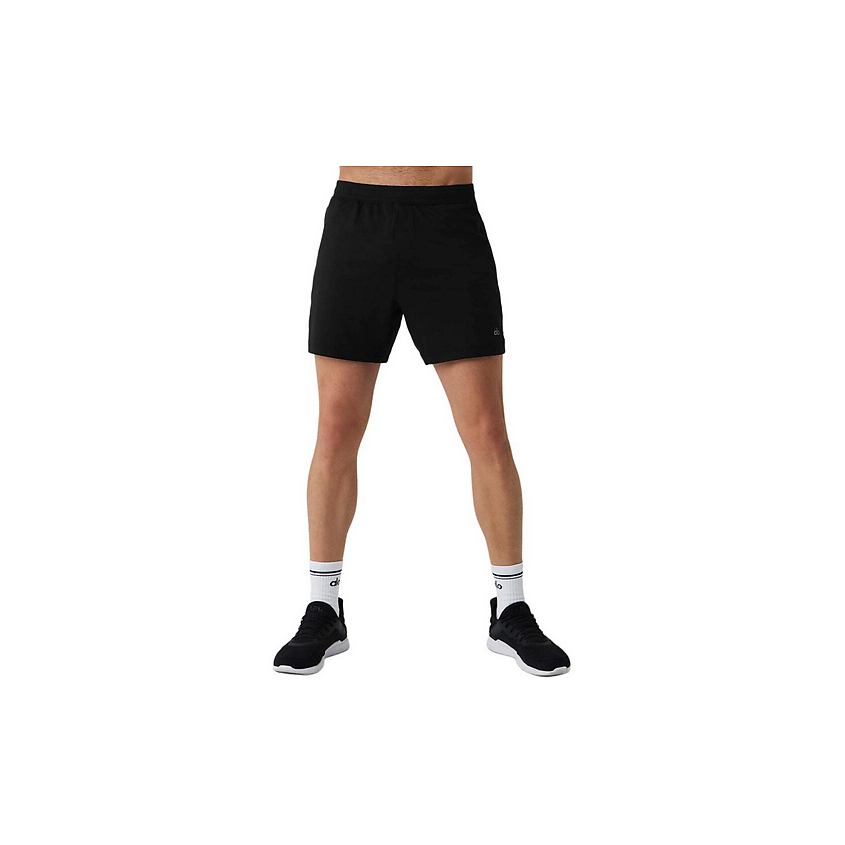 Изображение товара ALO YOGA Шорты 7" Conquer React Performance Short, Цвет: Черный (Black), Размер: XL