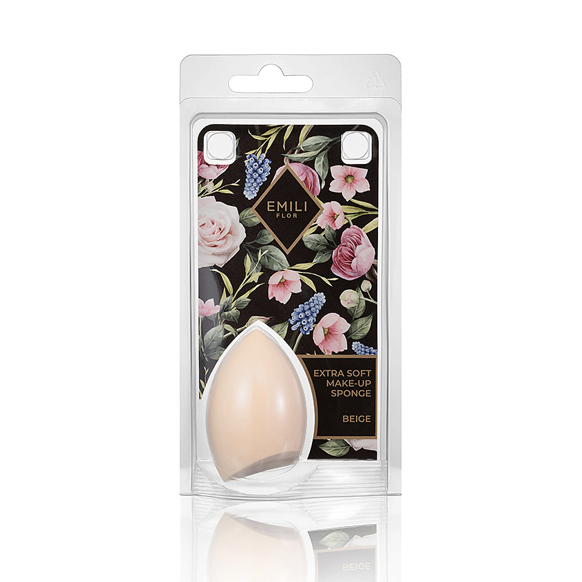 Изображение товара EMILI FLOR Спонж для макияжа BEIGE, 1 шт., бежевый
