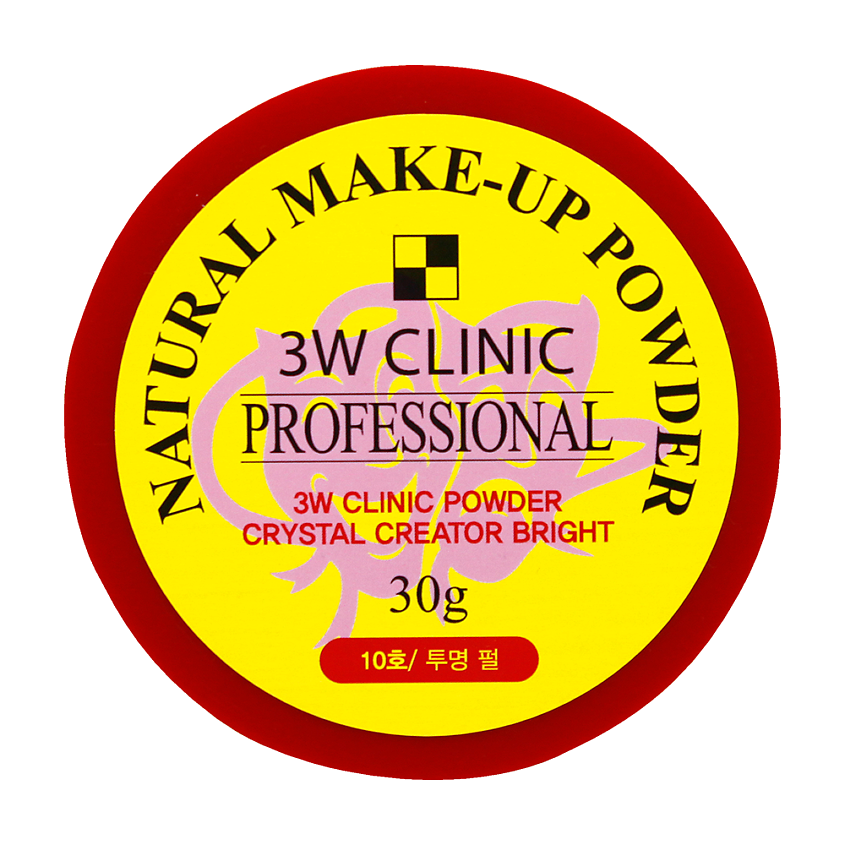Изображение товара 3W CLINIC Рассыпчатая пудра для лица NATURAL MAKE-UP POWDER Тон 10