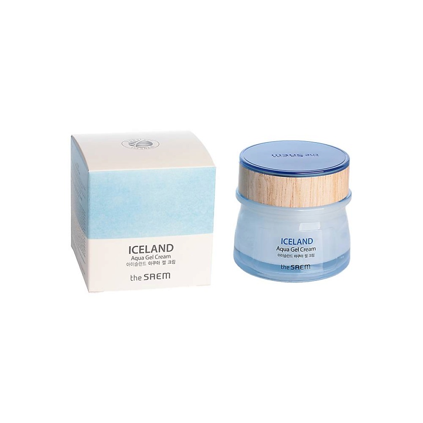Изображение товара THE SAEM Iceland Aqua Крем-гель для лица увлажняющий