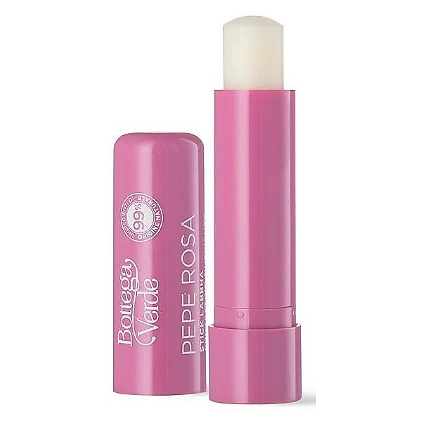 Изображение товара BOTTEGA VERDE Защитный и питательный бальзам для губ Pink Pepper Lip Balm Stick, 5 мл