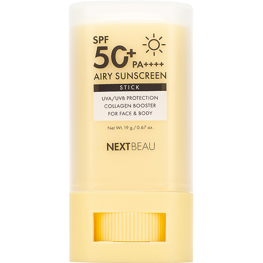 Изображение товара Солнцезащитный бальзам-стик SPF50+ PA++++ Airy Sunscreen NEXTBEAU 19 г