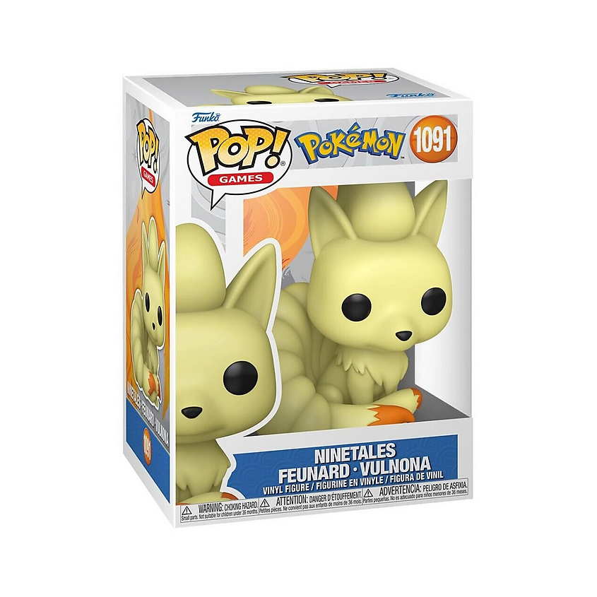 Изображение товара FUNKO Funko POP! Коллекционная виниловая фигурка Ninetales #1091, Ninetales