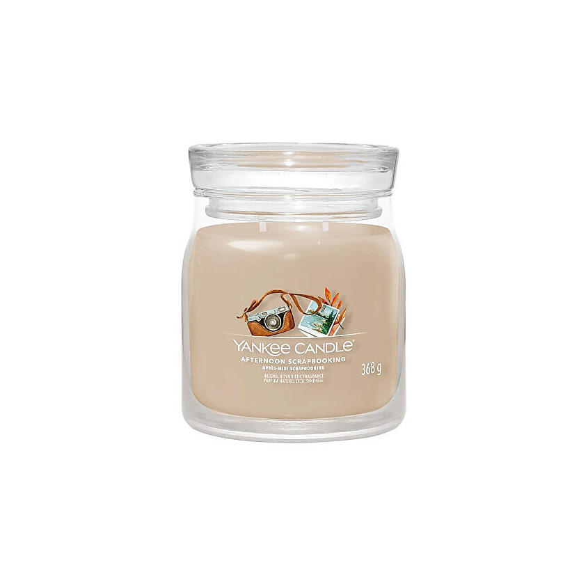Изображение товара Ароматическая свеча Yankee Candle Afternoon Scrapbooking 368 гр Коллекция Signature