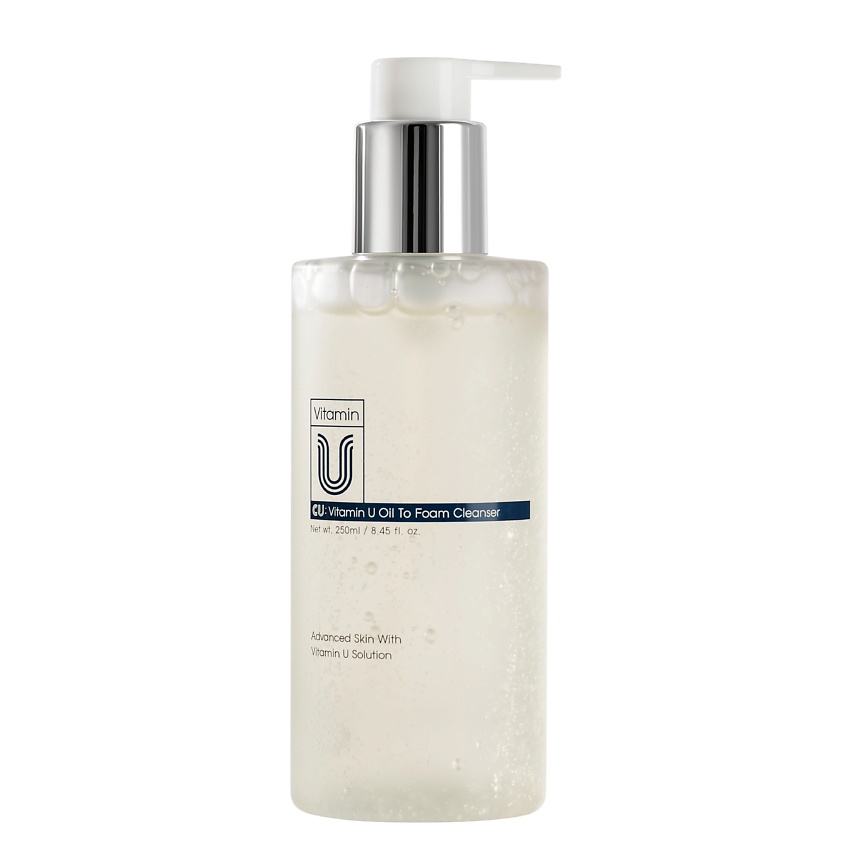 Изображение товара CU Очищающее Масло-Пенка VITAMIN U Oil To Foam Cleanser, 250 мл