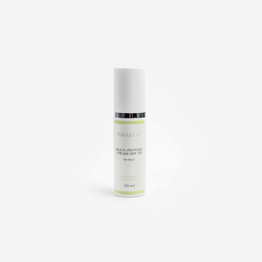 Изображение товара ISRAELIK Крем для лица с пептидами SPF 20, дневной увлажняющий для всех типов кожи