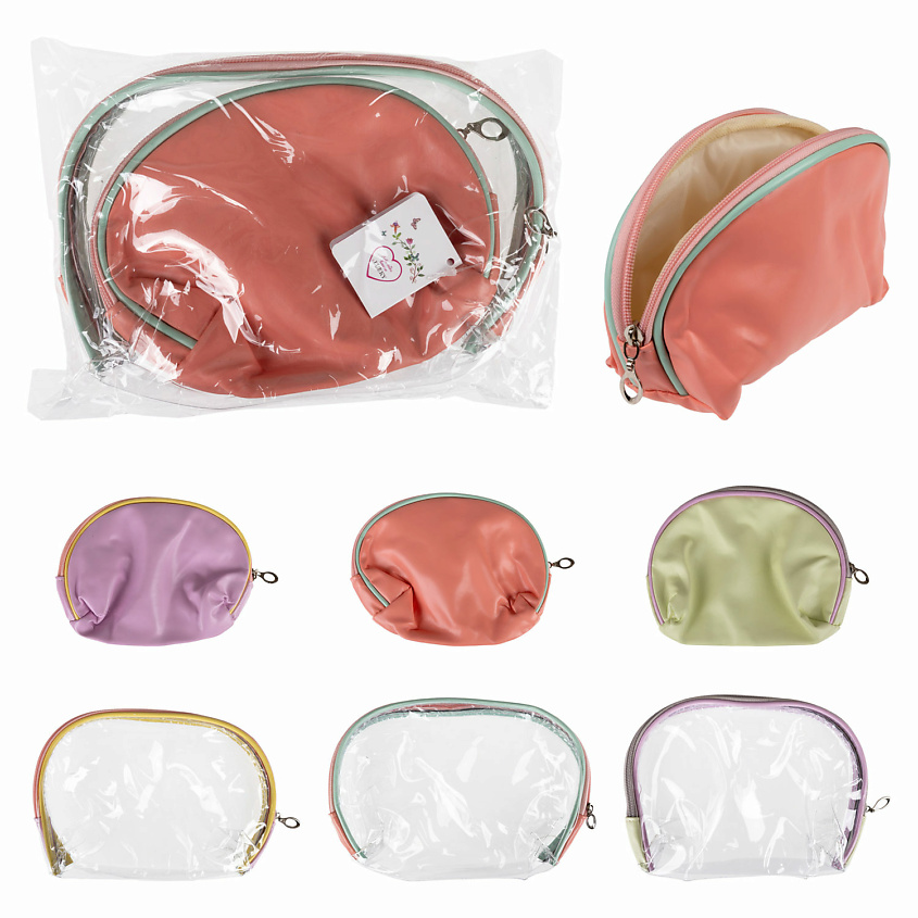 Изображение товара Набор косметичек 2в1 Glam Dessert от Lukky для путешествий и повседневной жизни