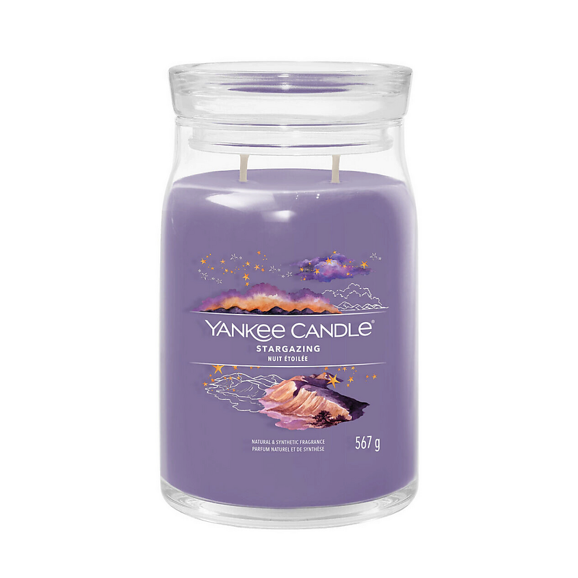 Изображение товара YANKEE CANDLE Ароматизированная свеча Stargazing, 567 гр