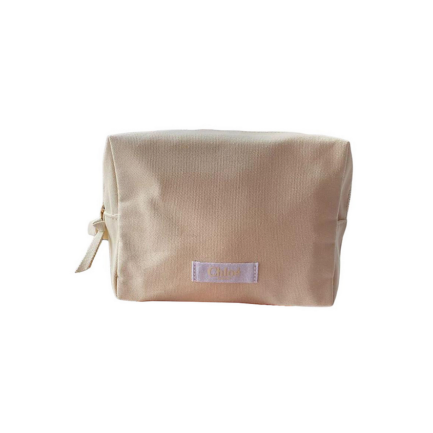 Изображение товара CHLOE Косметичка Khaki Canvas, Бежевый