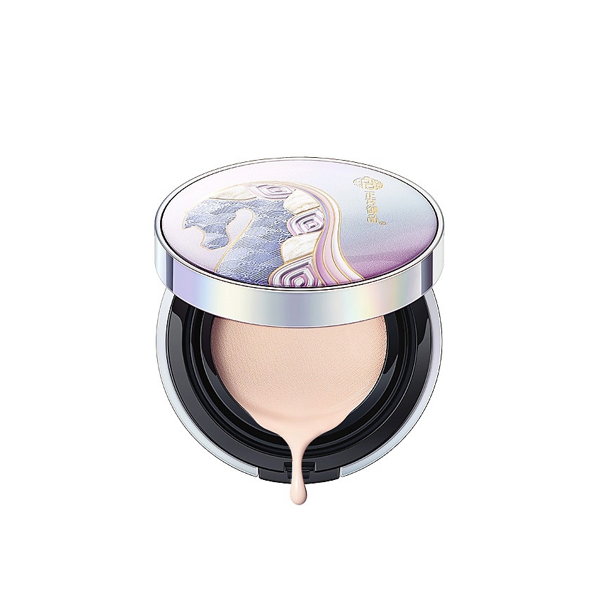 Изображение товара Кушон для лица PEGASUS PSYCHEDELIC № C01 White 10 г - тональный и ухаживающий продукт