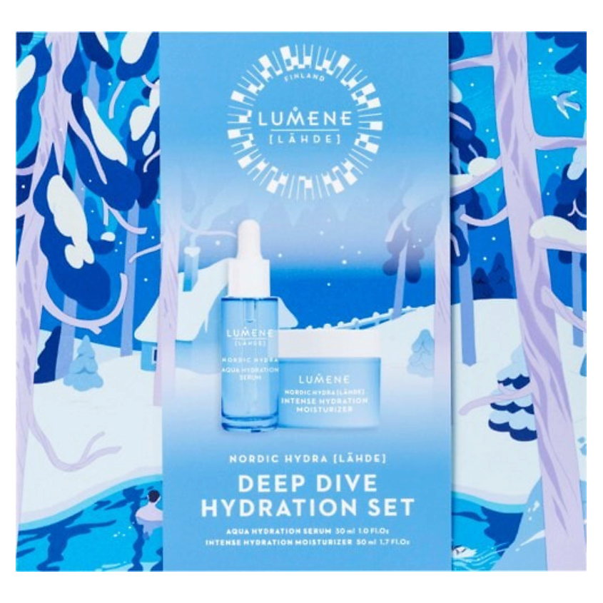 Изображение товара Набор для ухода за кожей Deep Dive Hydration LUMENE 30мл+50мл