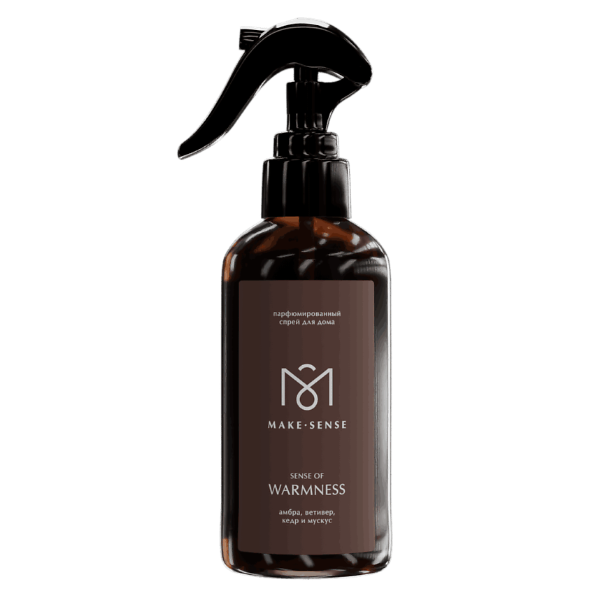 Изображение товара MAKE SENSE Парфюмированный спрей для дома амбра, ветивер, кедр и мускус, 300 мл