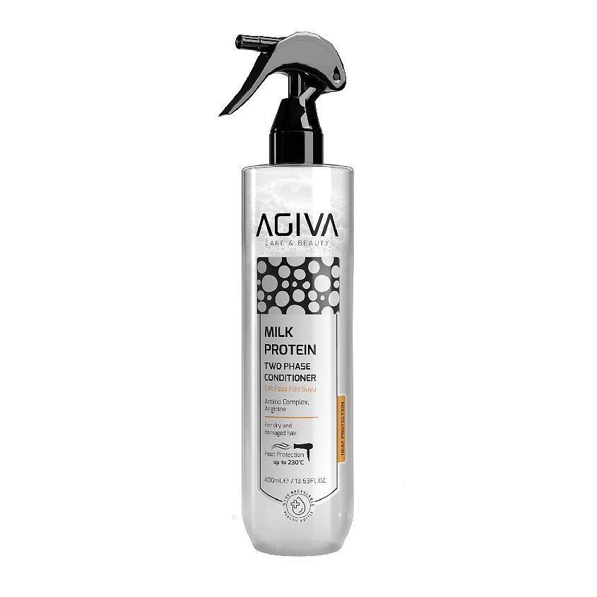 Изображение товара AGIVA BEAUTY Специальный двухфазный спрей-кондиционер Milk Protein Amino Complex 400 мл